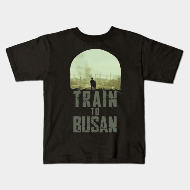 Train to Busan Kids T-Shirt by Grayson888